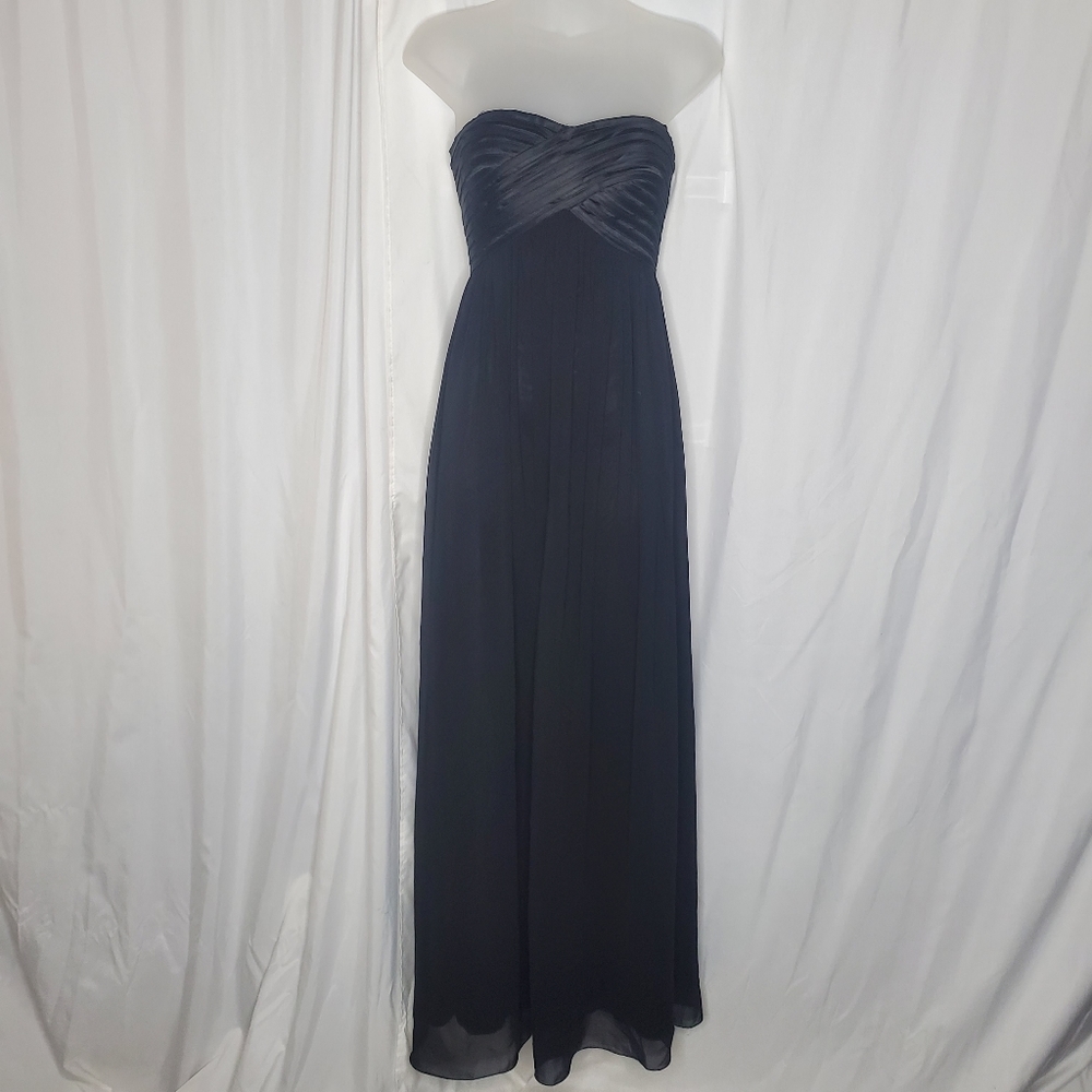 ♤ Vintage Coya Collection Strapless Formal Maxi Dress Size XS